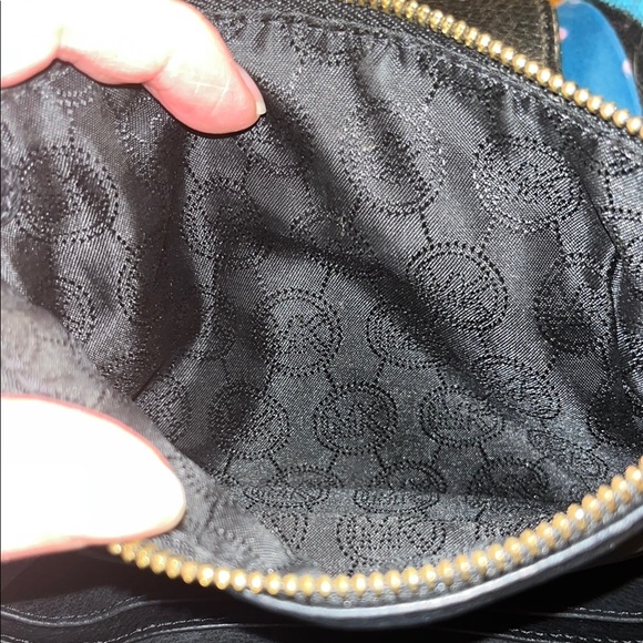 Michael Kors Black Leather Crossbody Bag - Picture 8 of 10